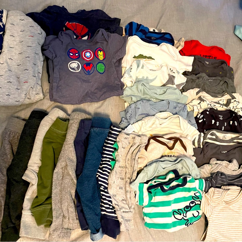 Baby boy bundle 0-3 months
